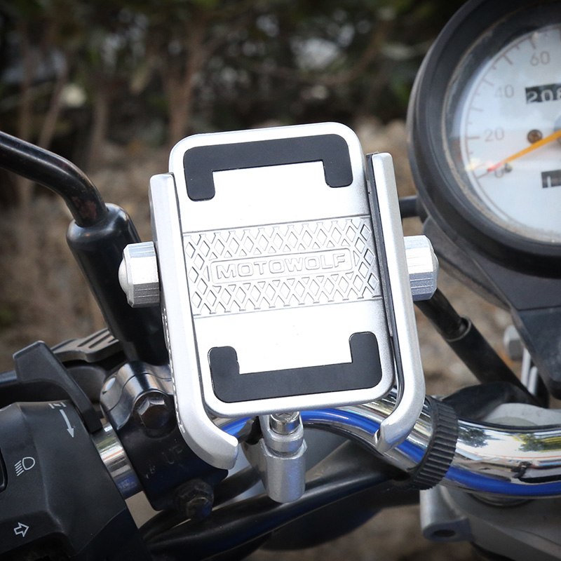 Aluminum Motorcycle Phone Navigation Holder for Bikes