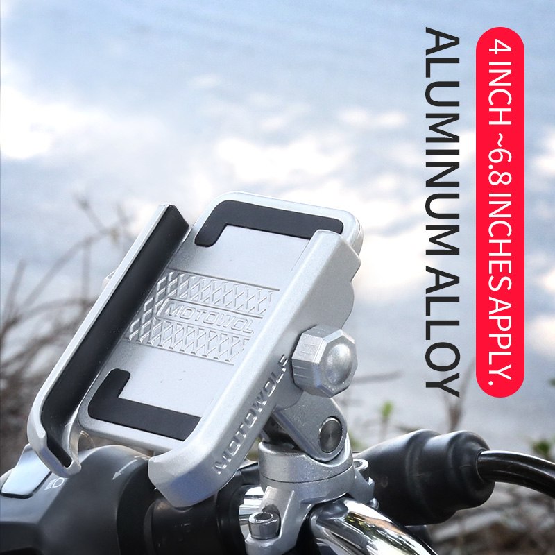 Aluminum Motorcycle Phone Navigation Holder for Bikes