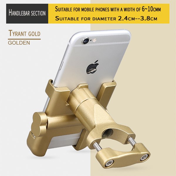 Aluminum Motorcycle Phone Navigation Holder for Bikes