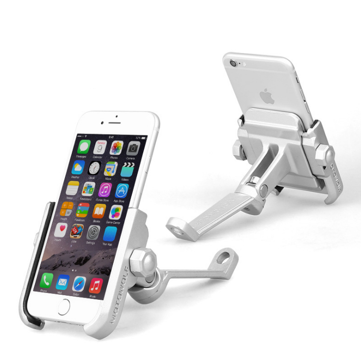 Aluminum Motorcycle Phone Navigation Holder for Bikes